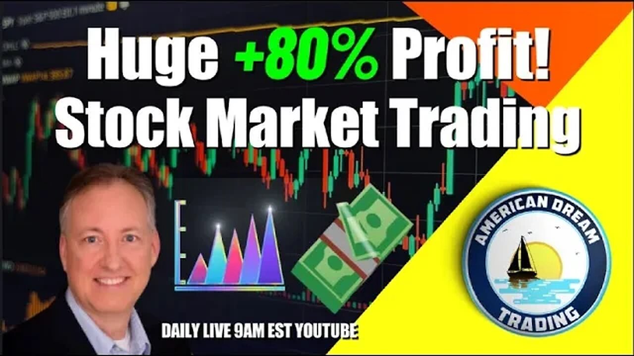 Huge +80% Profit - VIP Member Stock Market Success