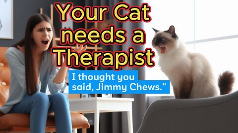 Does the Cat need a Therapist? or do You?