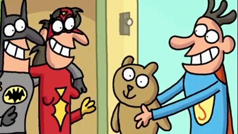 Bat man's kid | Cartoon box Funny🤣🤣