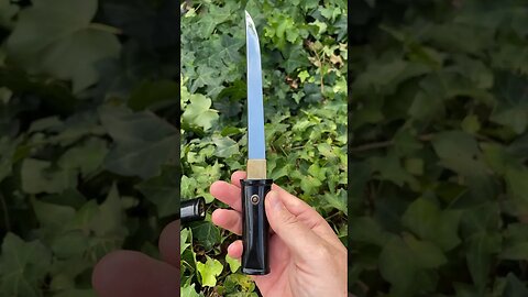 WOW!!! Traditional Japanese clutch dagger #samurai #dagger #knife