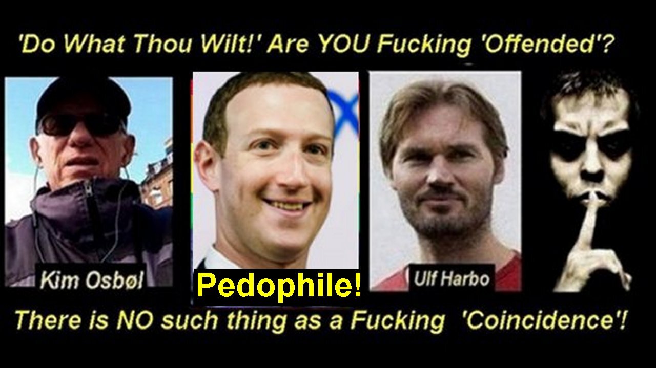 Call: So Who is the Satanic Perverse Pedophile Child Rapist CEO of Facebook Mark Zuckerberg?