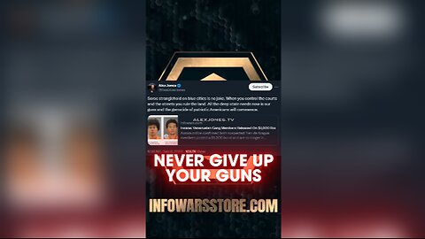 Once The Deep State Gets Our Guns, The Genocide Begins - Alex Jones on X