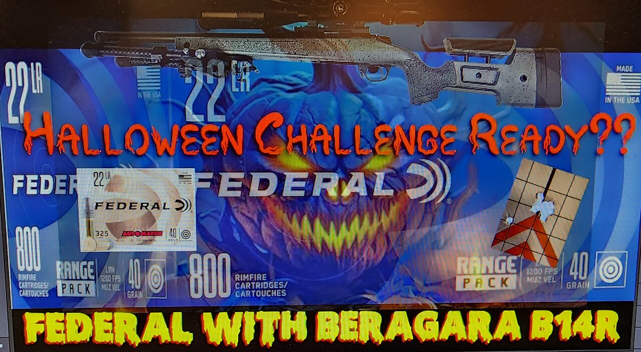 Federal Range Pack & Federal Auto Match Bergara B14R