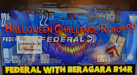 Federal Range Pack & Federal Auto Match Bergara B14R