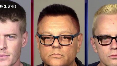 Three arrested in series of robberies in Las Vegas