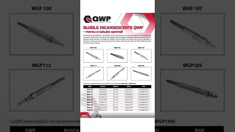 #bujii #incandescente #qwp #piesarul