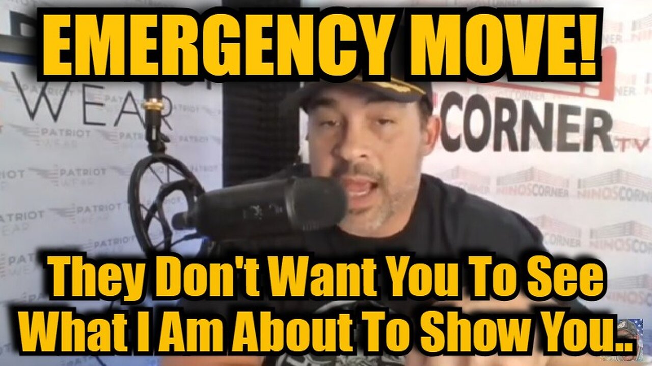 EMERGENCY MOVE! They Don't Want You To See What I Am About To Show You..10/25/24