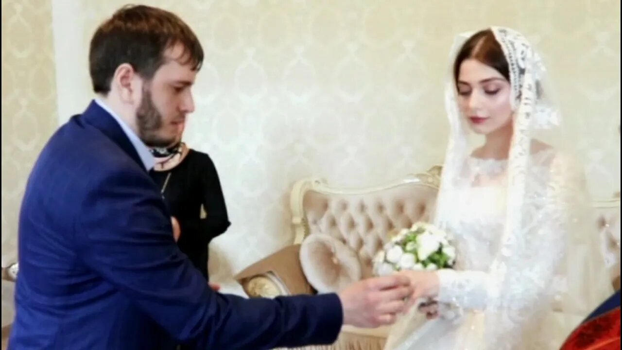 Новая чеченская свадьба в Грозном. 2023. Арби и Иман.