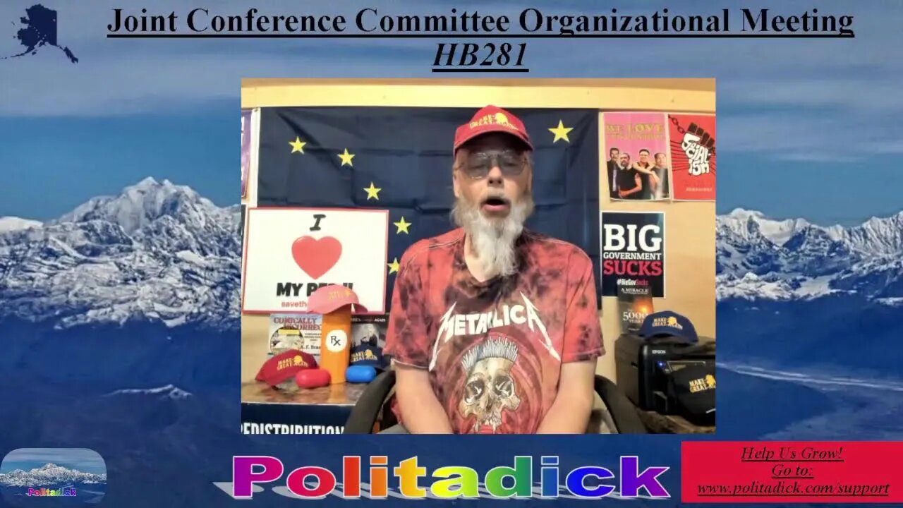 Bend Over Alaskans. The Select Joint Committee first Meeting is about to begin & it is made up of…