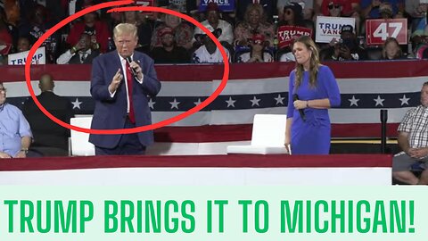 TRUMP CAN TAKES OVER MICHIGAN? WALZ BRINGS IT TOO ASHEVILLE!