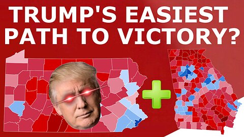 This Is Trump's EASIEST Path to 270 Electoral Votes...