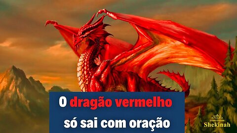 O dragão vermelho só sai com oração
