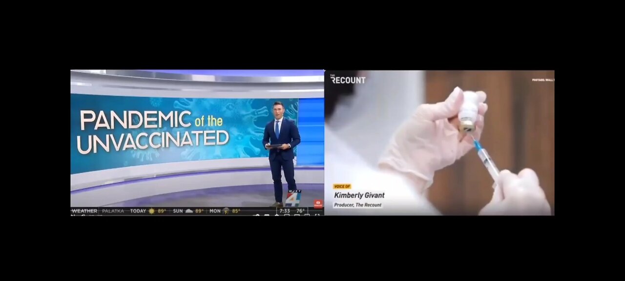 "IF YOU'RE UNVACCINATED THE VIRUS WILL FIND YOU!" 😱