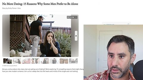 No More Dating: 15 Reasons Why Some Men Prefer to Be Alone