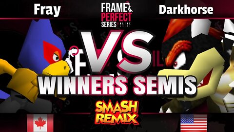 FPS3 Online W. Semis - Fray (Falco/Wario) vs. VGBC | Darkhorse (Bowser) - Smash Remix