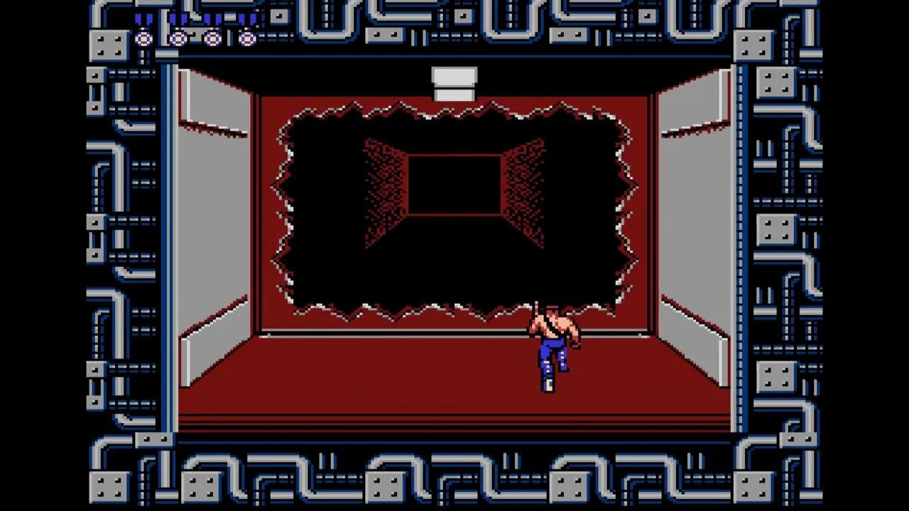Contra Anniversary Collection Stage 4 Base2 - walkthrough