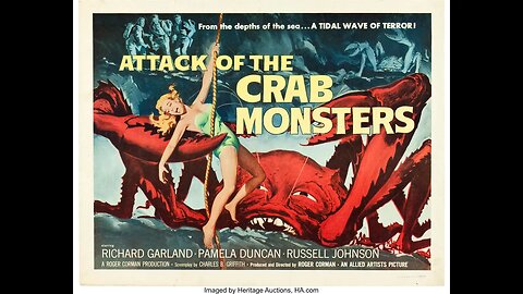 Attack Of The Crab Monsters (1957) - Movie Review