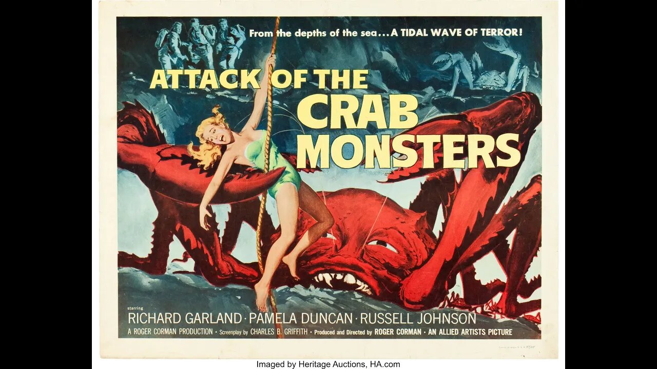 Attack Of The Crab Monsters (1957) - Movie Review