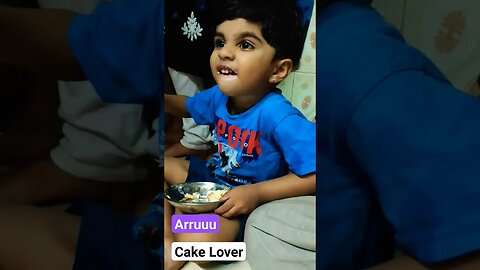 Cake Lover.... Arruu... #cakelovers #shorts #viral #funny #partymusic #babyboy #cocomelon #comedy