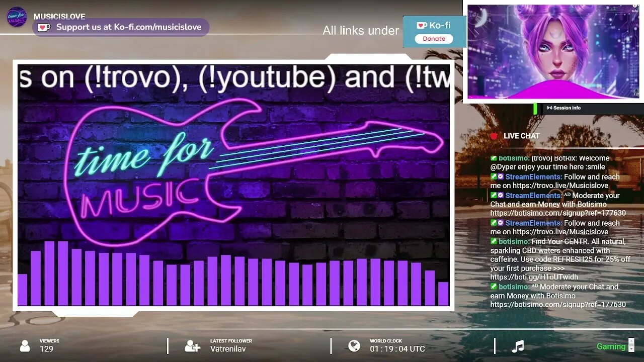 🔴24/7🔴 Your Daily EDM Station (visit me on https://trovo.live/s/Musicislov (Part 3/4)