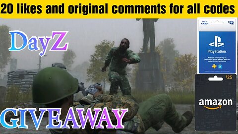 DAYZ GIVEAWAY. amazon playstation