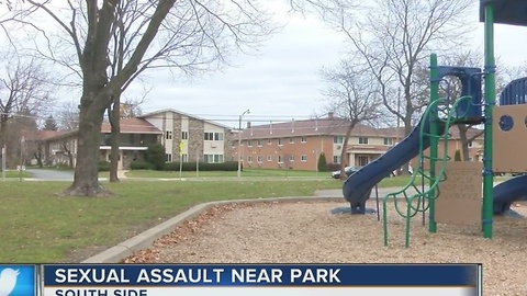 Sexual assault reported near park on Milwaukee's south side