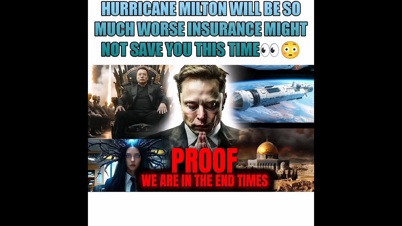 Will FEMA take care of Hurricane Milton disaster or insurance will?