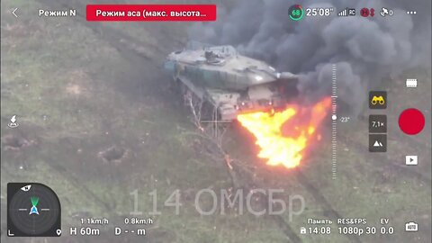 Another Ukrainian Leopard 2A6 knocked out