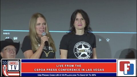VEGAS! Two Red Pills at Sheriff Mack's Historic Press Conference