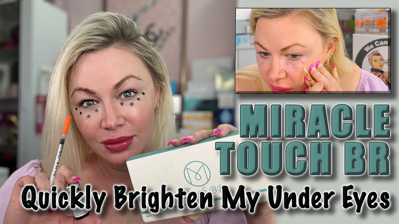 Quickly Brighten Undereyes with Miracle Touch Br! AceCosm.com and code Jessica10 Saves you money