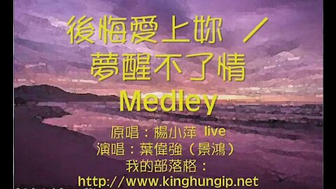 《葉偉強》後悔愛上妳／夢醒不了情 Medley