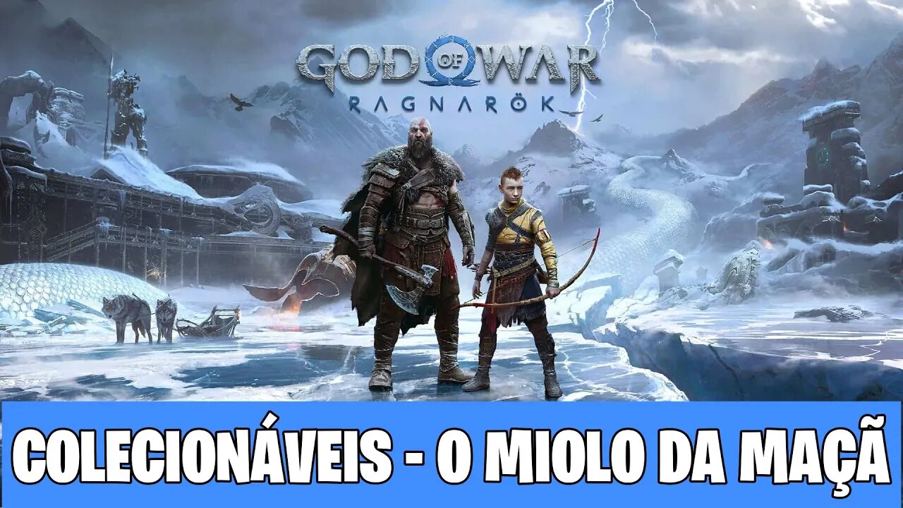 GOD OF WAR RAGNAROK - COLECIONAVEIS [O MIOLO DA MAÇÃ]