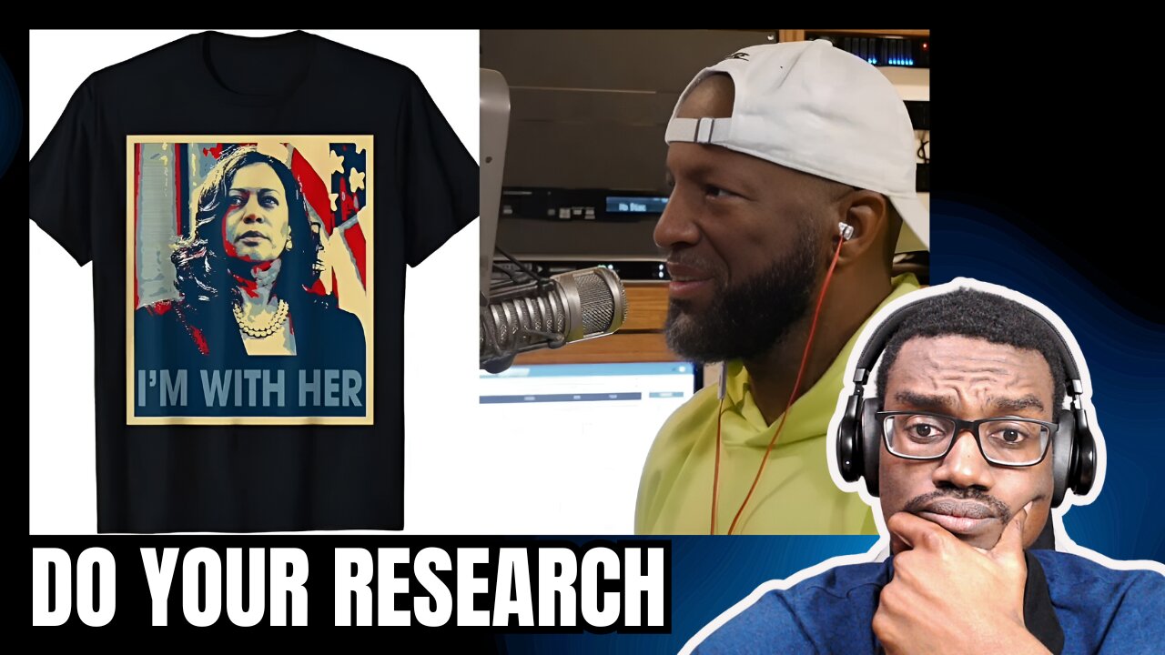 Black Radio Host Triggered Over Blacks Against Harris