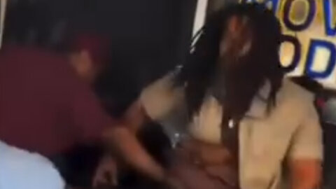 Full footage of Lil Fizz (B2K) & Jordan Lee Brown's altercation during a podcast