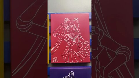 Does Anyone Like Sailor Moon, Cause I Painted Sailor Moon #art #fineart #anime