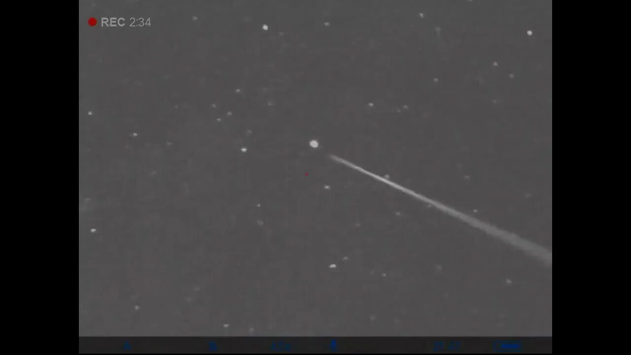 two huge bright orb UFOs