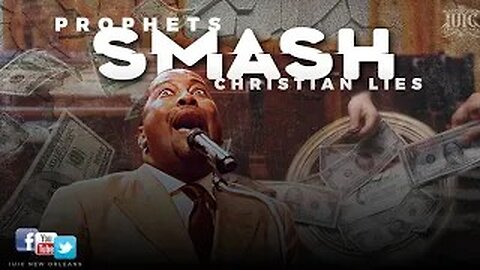 Prophets Smash Christian Lies Tithes Sunday Worship Cross John 3:16