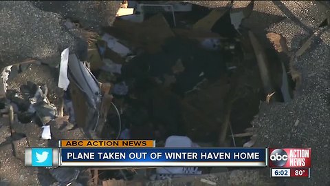 17-year-old survives with minor injuries after plane crashes through Winter Haven home, pins her against wall