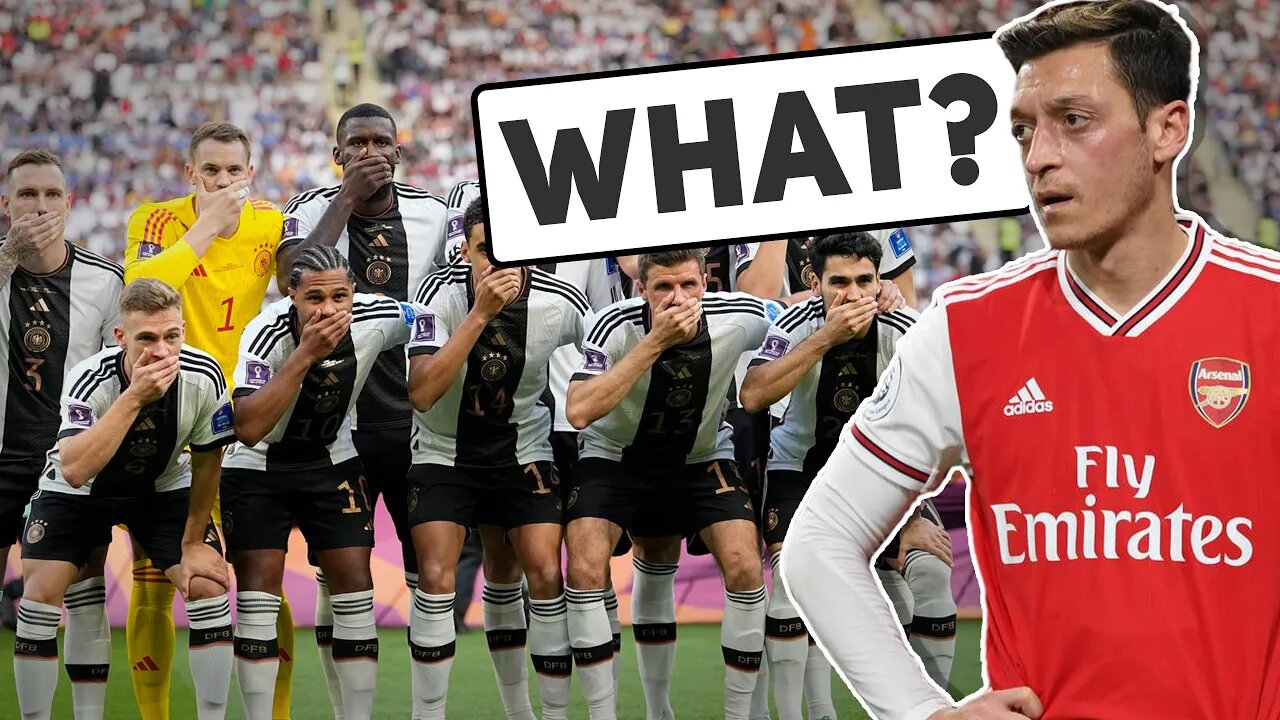 German Football Team Protest Fail... 🤷🏻‍♂️