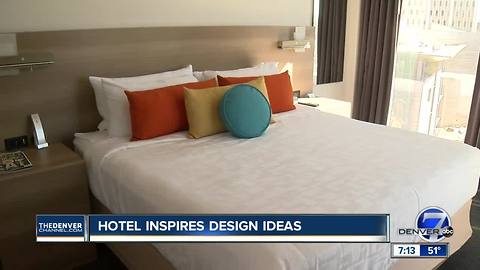 The ART in Denver's Golden Triangle inspires hotel guests with design