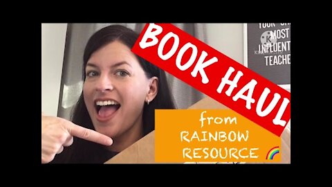Rainbow Resource Book Haul: Homeschool order 2021
