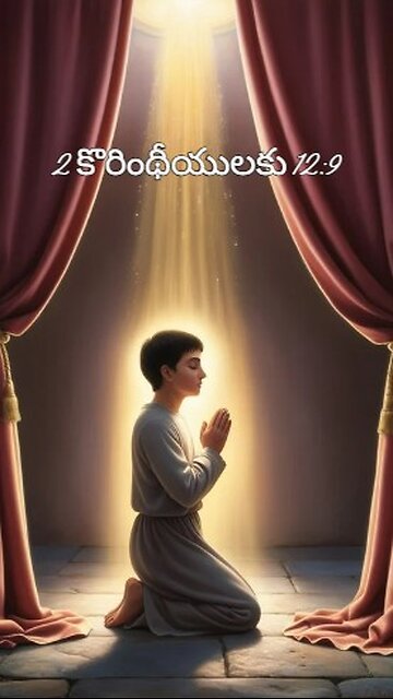 2 కొరింథీయులకు 12:9 - అందుకు–నా కృప నీకు చాలును, బలహీనతయందు నాశక్తి పరిపూర్ణ మగుచున్నదని ఆయన...