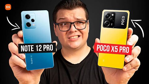 Preço MUDOU! Poco X5 PRO vs Note 12 PRO - Qual o MELHOR até 2024!