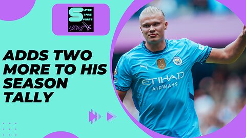 man city vs brentford | Erling Haaland at the double as hosts come from behind to win