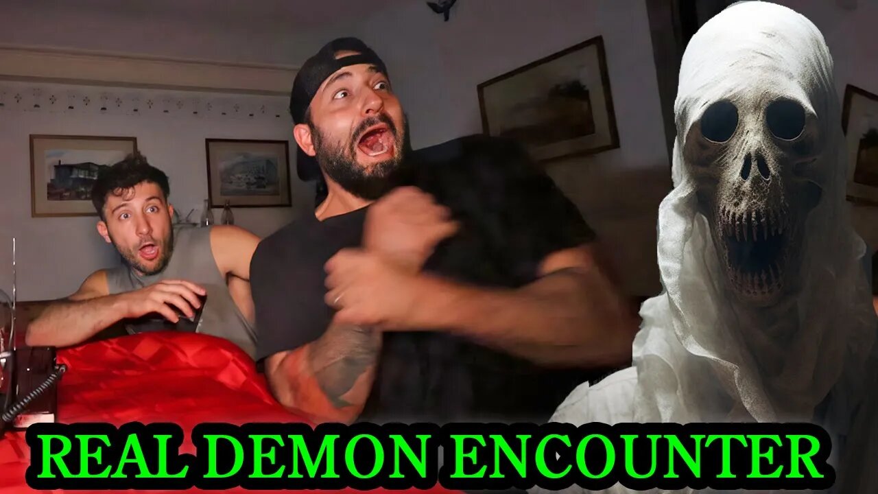 TERRIFYING ENCOUNTER WITH A DEMON CAUGHT ON CAMERA!
