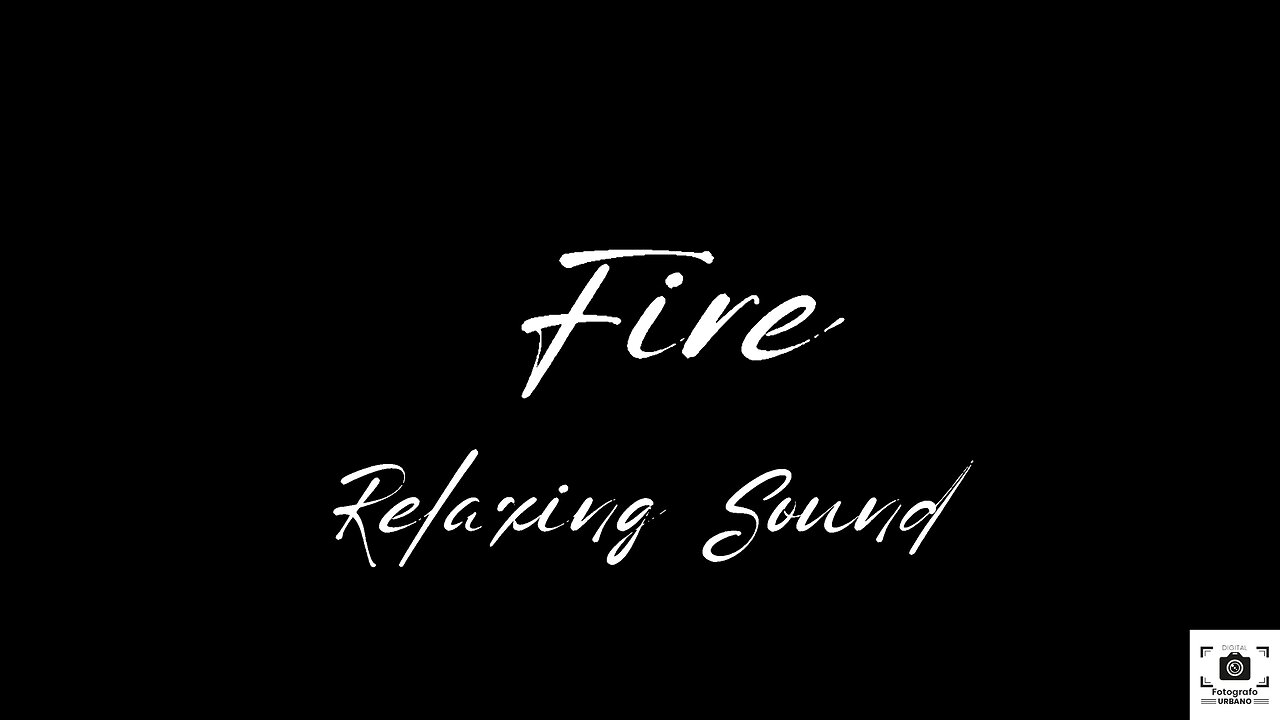 Fire Sound Black Screen 12 Hours: Relaxing Crackling for Sleep or Relaxation