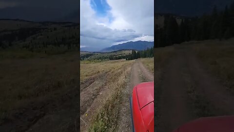 Section of the Continental Divide trail. Between Idaho and Montana.