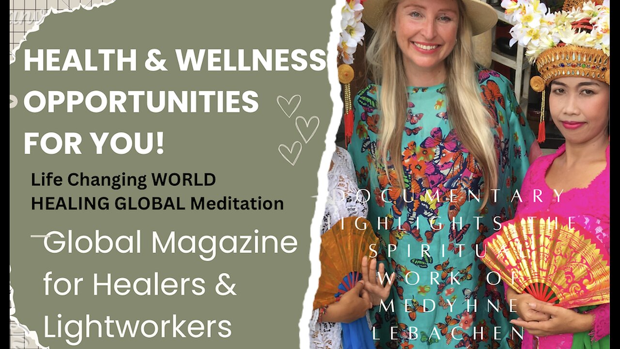 OPPORTUNITIES FOR HEALTH, HEALING & LIGHT WORKERS EXPANDING THEIR AUDIENCE