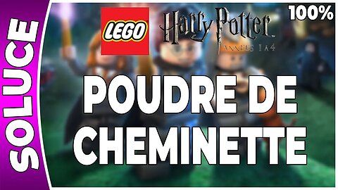 LEGO Harry Potter : Années 1 à 4 - POUDRE DE CHEMINETTE - 100% - Emblèmes et perso [FR PS3]