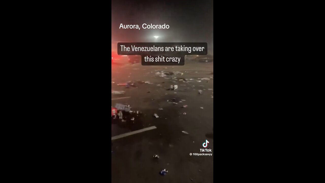 Illegal Venezuelan migrants have turned Aurora Colorado into shit 💩